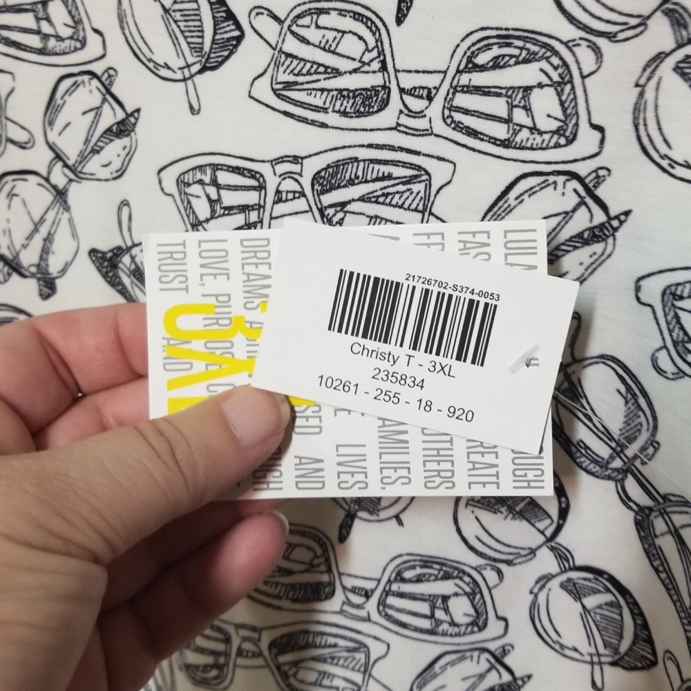 Lularoe Christy Top 3x NWT